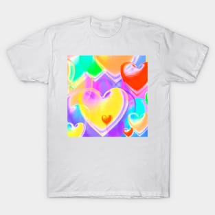 Saturated Hearts T-Shirt